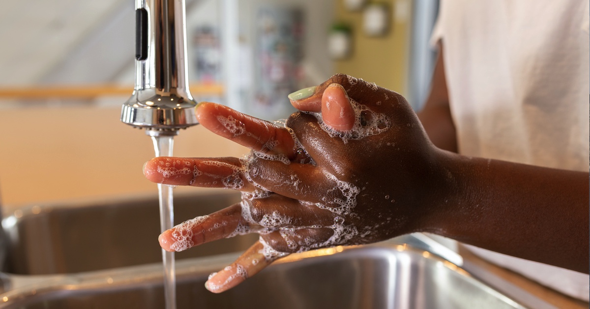 Woman-Washing-Her-Hands