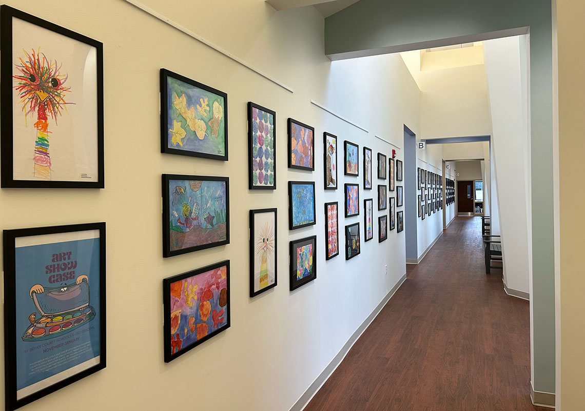 The Childrens Gallery at Richmond Hill Pediatrics.